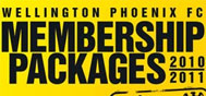 2010/2011 Wellington Phoenix FC Season Memberships