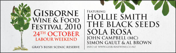 GISBORNE WINE & FOOD FESTIVAL